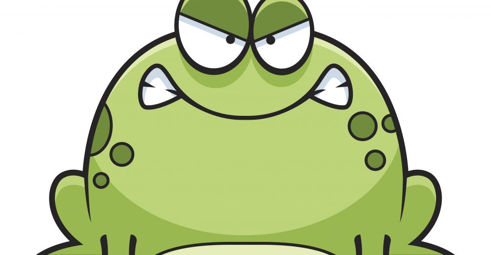 Angry Little Frog